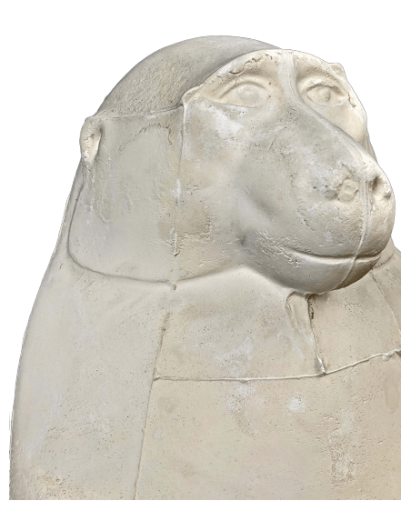 Thot représenté en babouin ou singe cynocéphale - musée du Louvre Thot représenté en babouin ou singe cynocéphale - musée du Louvre