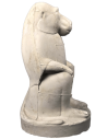 Thoth representado en babuino o mono cinocéfalo - Museo del Louvre