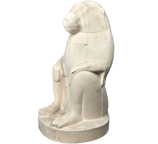 Thot représenté en babouin ou singe cynocéphale - musée du Louvre
