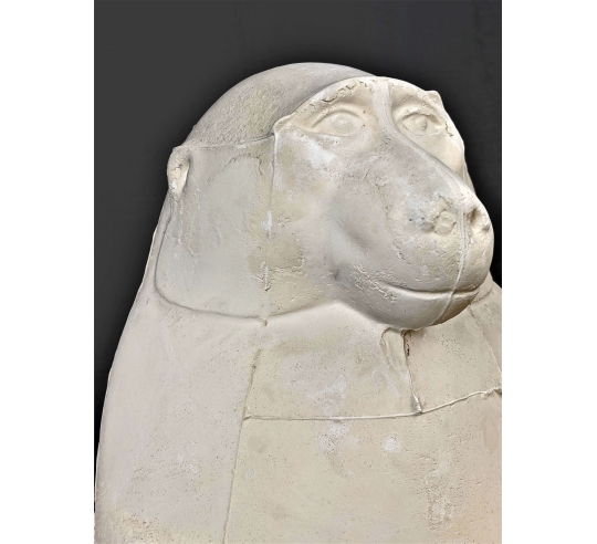 Thot représenté en babouin ou singe cynocéphale - musée du Louvre