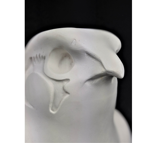 Estatua del Rey Nectanebo II protegido por Horus