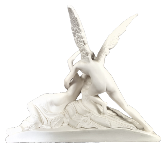 El amor de Psique o El beso por Antonio Canova