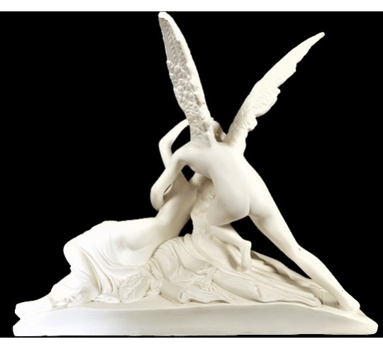 El amor de Psique o El beso por Antonio Canova