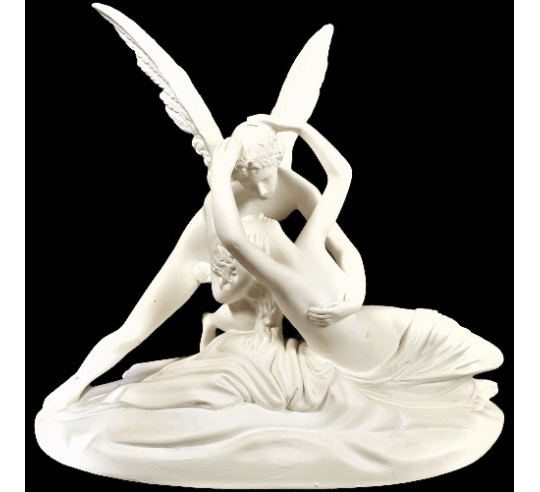 El amor de Psique o El beso por Antonio Canova