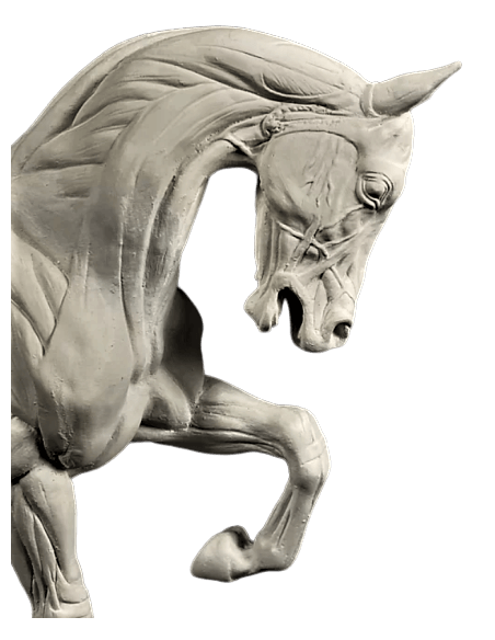 Caballo despellejado por Isidore Bonheur