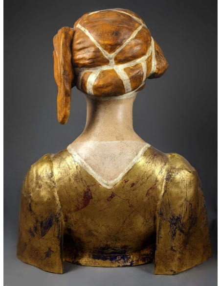 Santa Constanza llamada la bella florentina por Desiderio da Settignano Santa Constanza llamada la bella florentina por Desiderio da Settignano