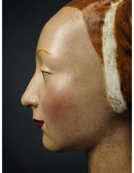 Santa Constanza llamada la bella florentina por Desiderio da Settignano Santa Constanza llamada la bella florentina por Desiderio da Settignano