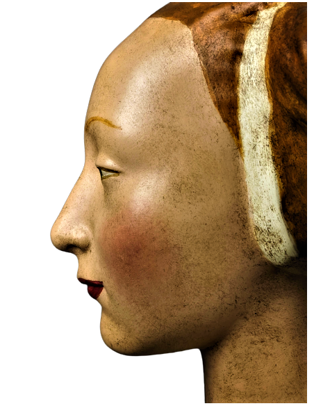 Santa Constanza llamada la bella florentina por Desiderio da Settignano Santa Constanza llamada la bella florentina por Desiderio da Settignano