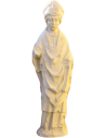 Estatua de obispo - elemento de la catedral de Reims
