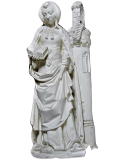 Estatua Santa Bárbara