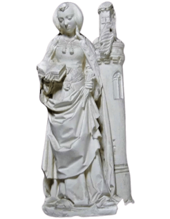 Statue de Sainte Barbe