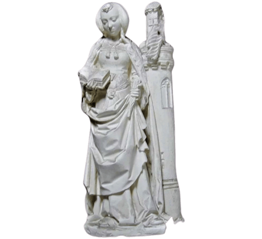 Statue de Sainte Barbe