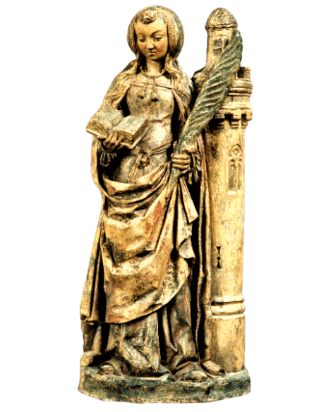 Statue of Saint Barbara Statue of Saint Barbara