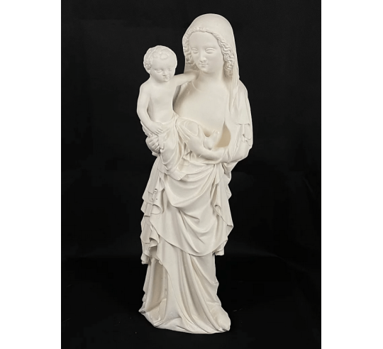Statue of the Virgin and Child by Jean de Liège