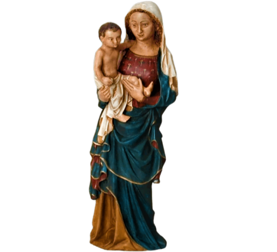 Statue of the Virgin and Child by Jean de Liège