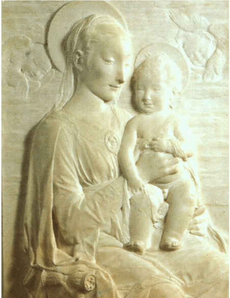 La Vierge à l'enfant d'après Antonio Rosselino