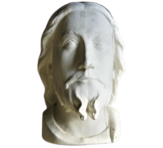 Bust of Jesus known as the "Beautiful God" cathedral of Amiens