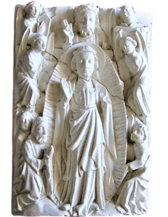 Bas relief of the Ascension of Jesus Christ