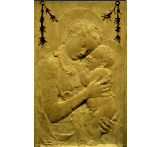 La Vierge à l'enfant d'après Neri di Bicci