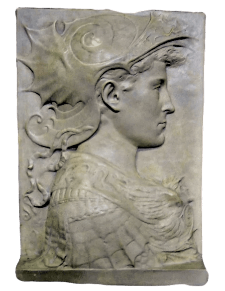 Bas relief of Saint George by Donatello - Bargello Museum