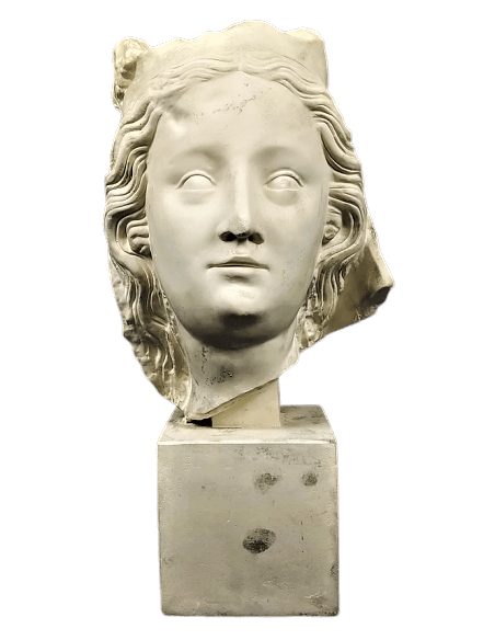 Busto de la Virgen María - Catedral de Notre Dame de Paris Busto de la Virgen María - Catedral de Notre Dame de Paris