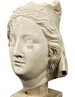 Bust of the Virgin Mary - Cathedral of Notre Dame de Paris