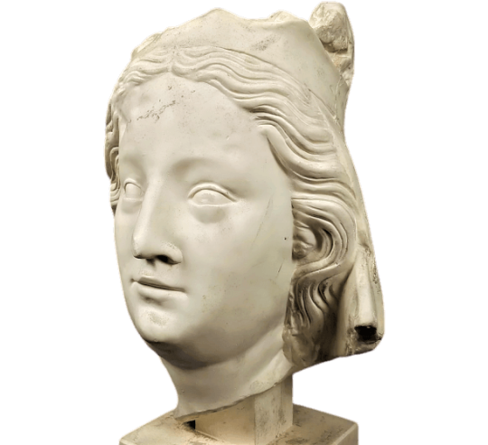 Buste de la vierge Marie - Cathédrale Notre Dame de Paris