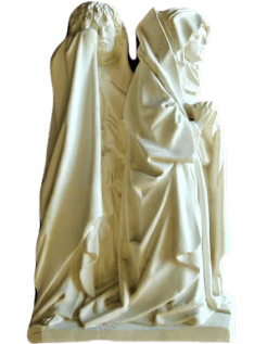 Statue of the mourners - Cathedral of Antwerp