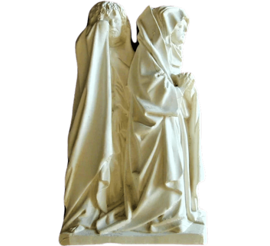 Estatua de monjes llorones - Catedral de Amberes