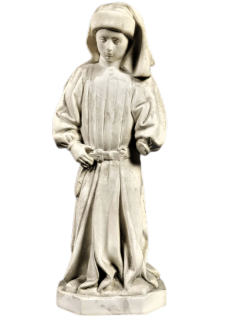 Mourner Statue of Dijon n°66 by Jean de la Huerta - Tomb of John the Fearless