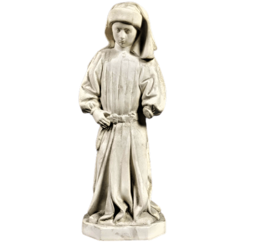 Estatua monje llorón de Dijon conocida como n°73 - Tumba de Felipe el Atrevido