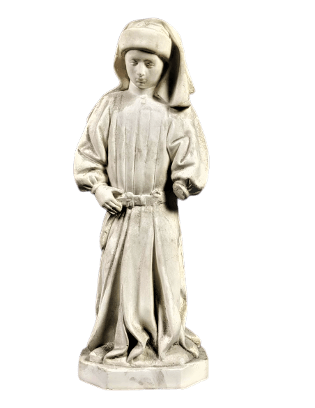 Estatua monje llorón de Dijon conocida como n°73 - Tumba de Felipe el Atrevido