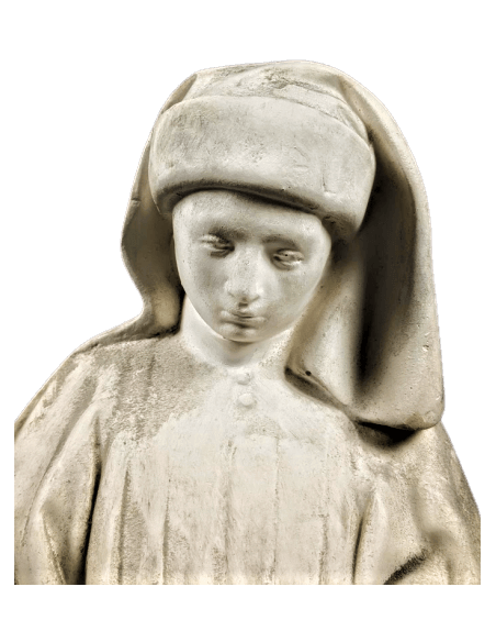 Estatua monje llorón de Dijon conocida como n°73 - Tumba de Felipe el Atrevido