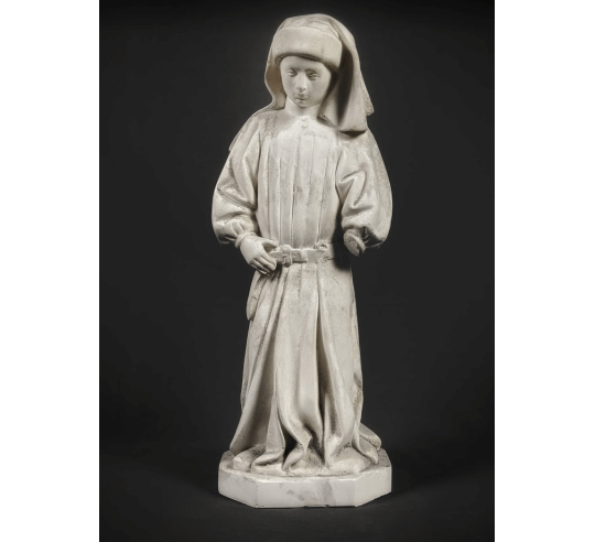 Statue de moine pleurant de Dijon n°73 - Tombeau de Philippe le Hardi