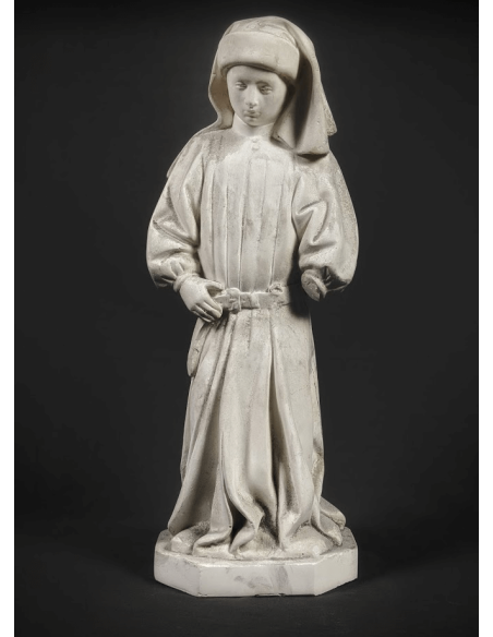 Estatua monje llorón de Dijon conocida como n°73 - Tumba de Felipe el Atrevido