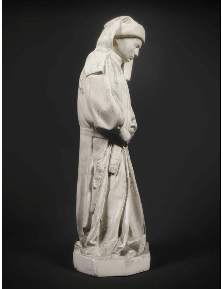 Estatua monje llorón de Dijon conocida como n°73 - Tumba de Felipe el Atrevido