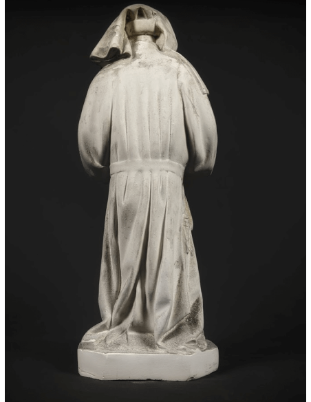 Estatua monje llorón de Dijon conocida como n°73 - Tumba de Felipe el Atrevido