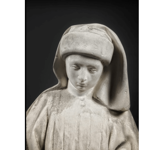 Estatua monje llorón de Dijon conocida como n°73 - Tumba de Felipe el Atrevido