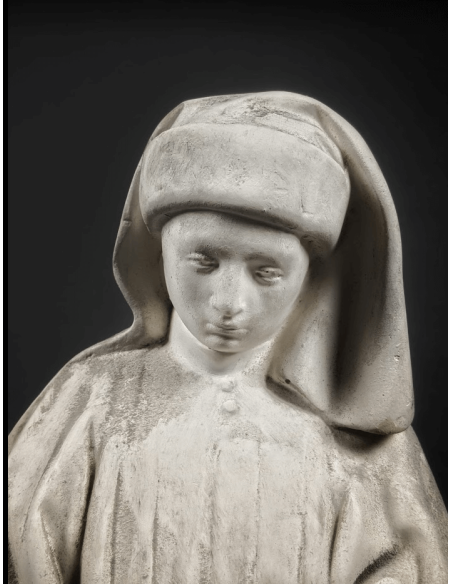 Estatua monje llorón de Dijon conocida como n°73 - Tumba de Felipe el Atrevido