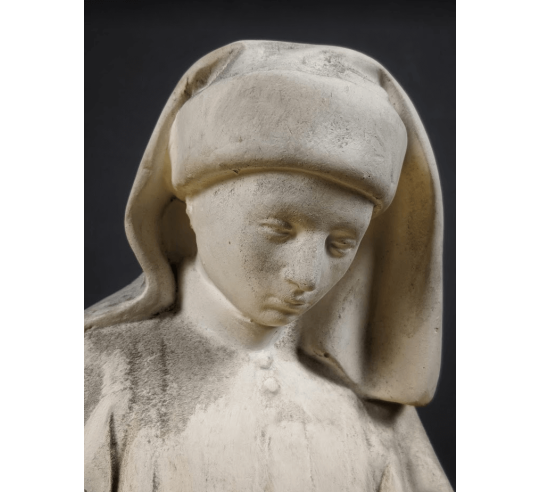 Statue of a mourner of Dijon known as No. 73 - Tomb of Philip the Bold