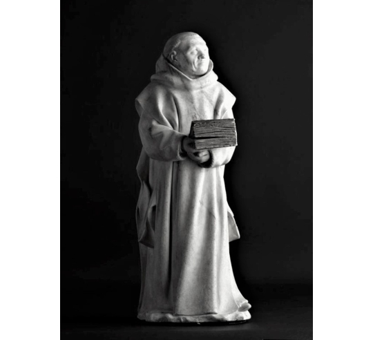 Estatua de Llorón n°9 (Cartujo) por Claus Suter - Tumba de Felipe el Atrevido