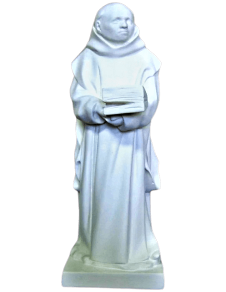 Statue of a mourner of Dijon known as No. 9 by Claus Suter - Tomb of Philip the Bold