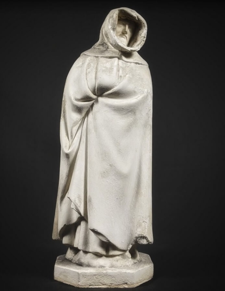 Estatua de Llorón n°37 por Juan de la Huerta - Tumba de Juan sin Miedo Estatua de Llorón n°37 por Juan de la Huerta - Tumba de Juan sin Miedo