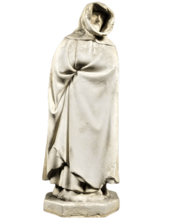 Estatua de Llorón n°37 por Juan de la Huerta - Tumba de Juan sin Miedo