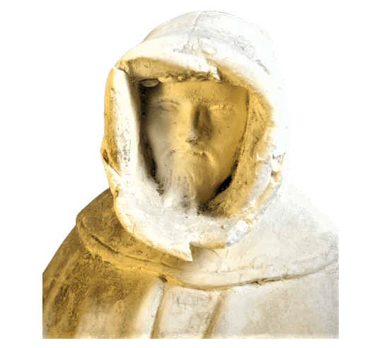 Estatua de Llorón n°37 por Juan de la Huerta - Tumba de Juan sin Miedo