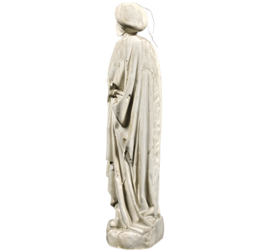 Statue de Pleurant, jeune courtisane en deuil