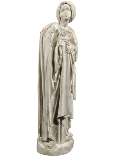 Statue de Pleurant, jeune courtisane en deuil