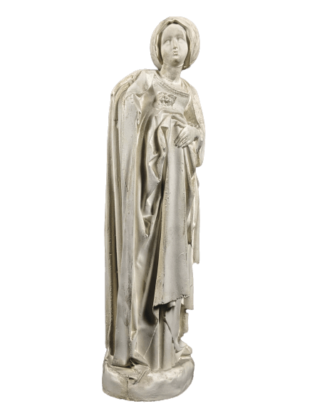Statue of Mourner, young mourning courtesan