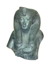Busto de Chepenoupet II representada en los rasgos de la diosa Isis