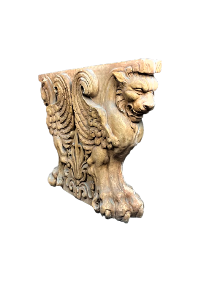 Pie de Mesa León Alado